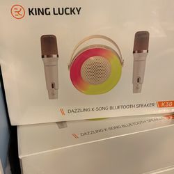 King lucky Bluetooth Speaker / Karaoke