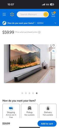 Philips HTL1508/37 2.0 Channel 30W Bluetooth Streaming Soundbar Speaker