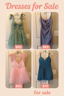 XS-M: Some cute dresses I’m not wearing anymore