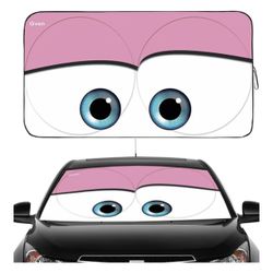 New pink Windshield Sun Shade Universal Fit for Car Window Sunshades Cover Automotive Interior Sun Protector Accessories
