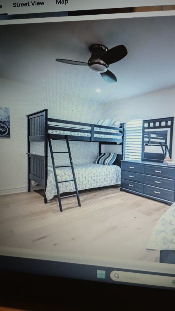 Bunk Beds And Matching Twin Bed