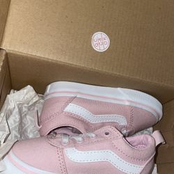 Pink Toddler Slip On Vans 