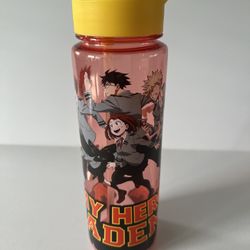 My Hero Academia Plastic Water Bottle, Minor Scuffs