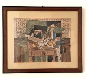 Professionally framed print, “Still Life: Le Jour”