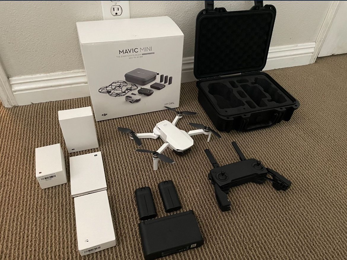 Like New- Mavic Mini Combo-Barely Used At All. Pristine Condition. 