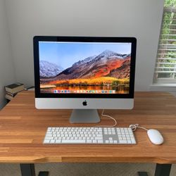 21.5” Apple iMac All-In-One Core 2 Duo 2.4GHz Desktop
