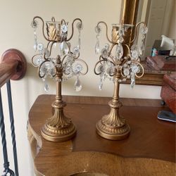 Two candle holder