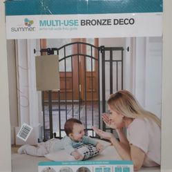 Summer Bronze Deco Baby Gate