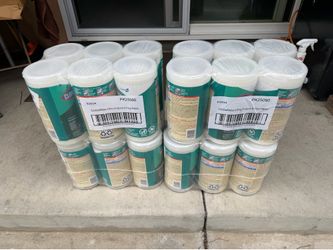 Clorox disinfecting wipes 6 pack $25 each pkg