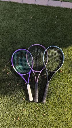 Set of 3 HEAD Tennis Rackets