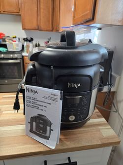 Never Used Ninja Tendercrisp Deluxe Preasure Cooker