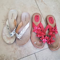 Womans sandles size 9 selling pair