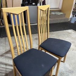 2 Dining Chairs $20 For Both