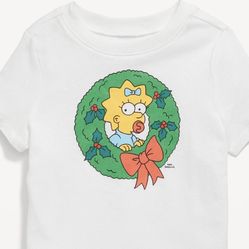 Adorable!💚🎄The Simpsons™ “MAGGIE”🎄💚T-shirt for Toddler 