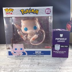Funko Pop! Vinyl Jumbo 10 in: Pokémon - Mew (Jumbo) - Target (Exclusive) #852