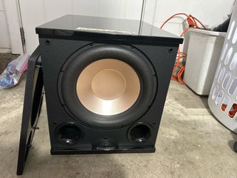 BIC PL-200II 12” Powered Subwoofer FOR REPAIR, NOT POWER ON