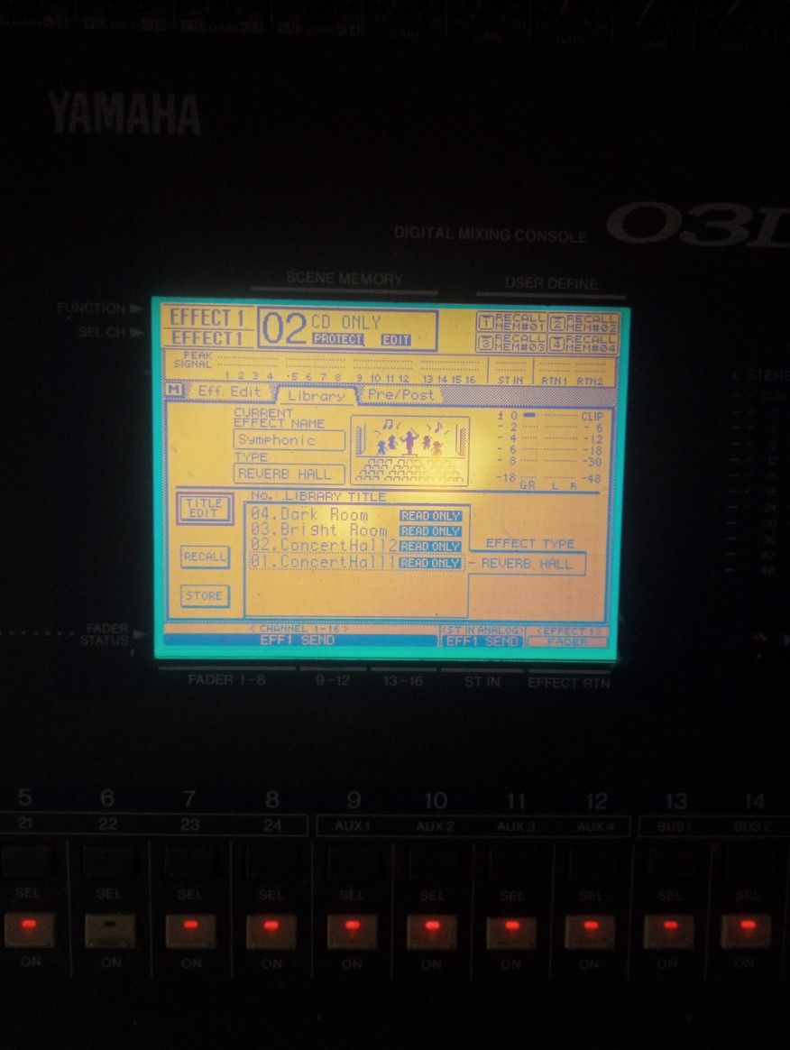 Yamaha 03d Mixer