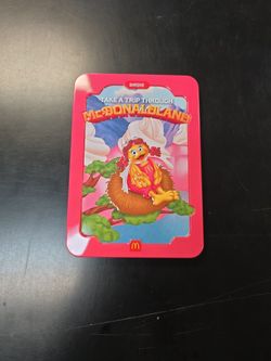 Mcdonald's Meal Mcdonaldland Tin/Toy