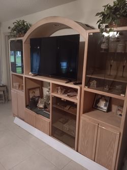 Wall Unit  / TV Stand For Sale