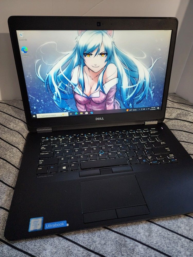 CARBON FIBER PINK LOGO
DELL E7470 WINDOWS 10 PRO LAPTOP
14-INCH SCREEN