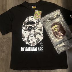 BAPE By Bathing Ape Black T-Shirt Men’s Size M