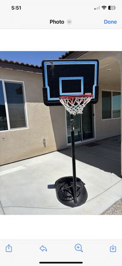 Adjustable Basketball Hoop
