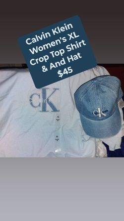 Calvin Klein women's shirt and hat
