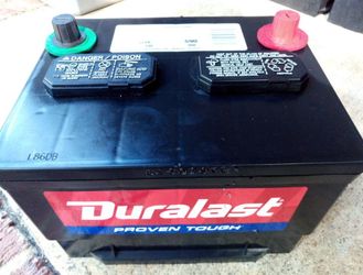 Duralast group 59 car truck battery perfect condition