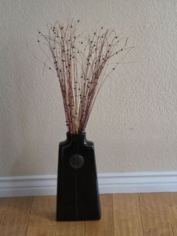 Asian Inspired Accent Vase