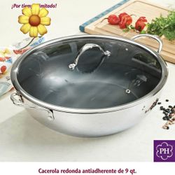 Cacerola Anthiaderente De 9qts Princess House 