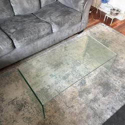 Minimalist Glass Coffee Table