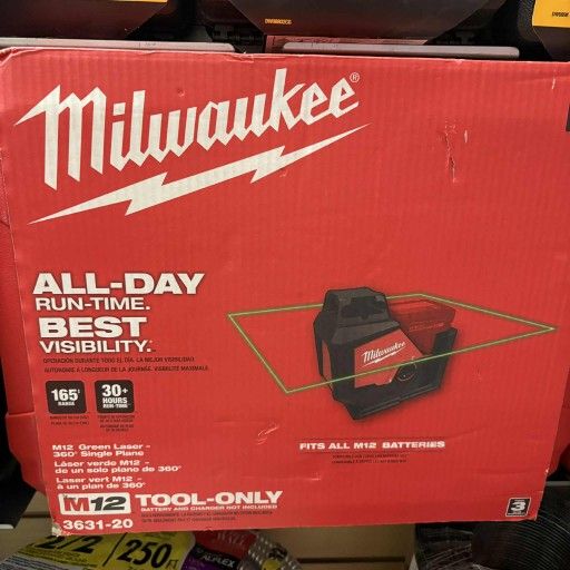 Milwaukee New Laser 12M