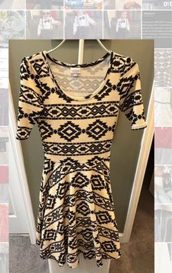 LULAROE Nicole Fit and Flare Dress