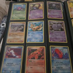 Binder Of Older Pokémon Cards