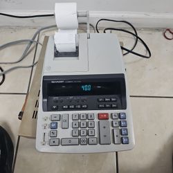 Sharp Compet QS-2760H Electronic Calculator Adding Machine 