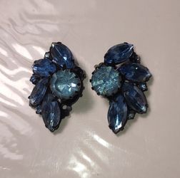 Vintage Weiss Clip-on Earings