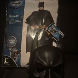 Batman Halloween Costume Medium No Mask