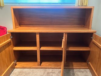 HOME OFFICE HUTCH/CREDENZA FOR SALE
