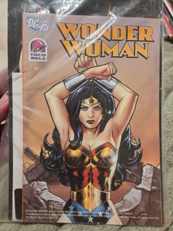 DC Comics Wonder Woman Taco Bell Promo Comic