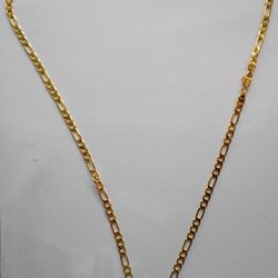 Men's Gold  Link Necklace (30inch)