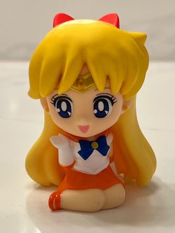 Sailor Moon Venus Mini Figure BANDAI Rela Cot Relaxing Mascot Series