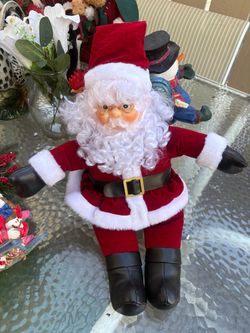 Santa Claus Plush Christmas Decoration