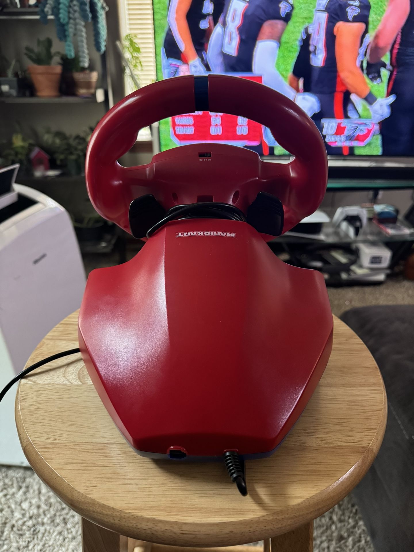 Hori Red Steering Wheel And Pedals