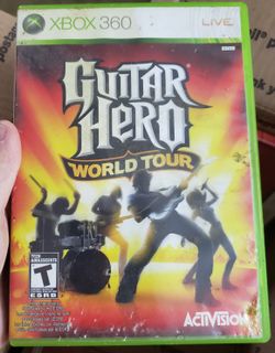 XBOX360 GUITAR HERO WORLD TOUR