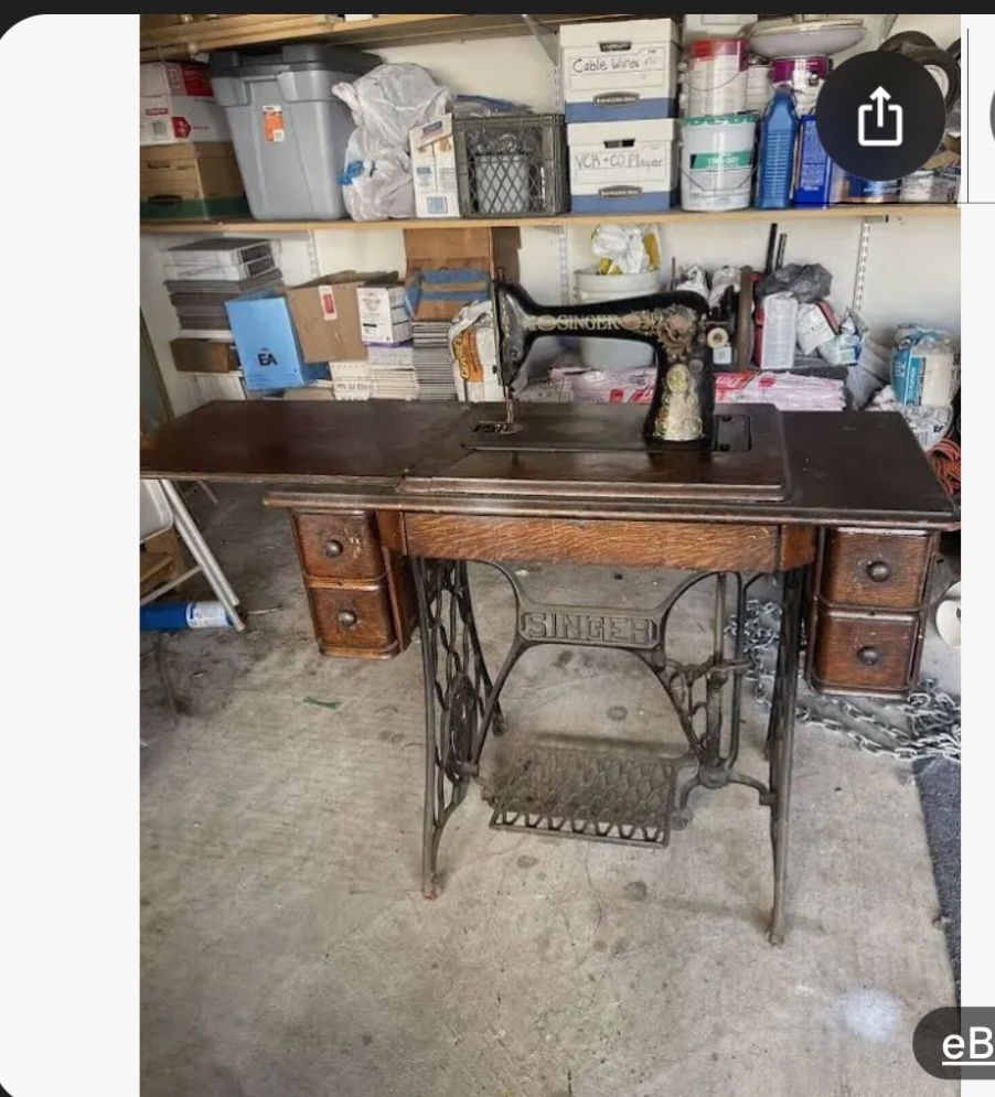 Antique Singer Sewing Machine