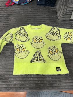 Girls grinch sweater size m (10)