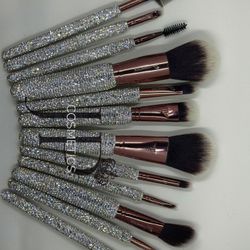 Silver Diamond Brushes