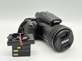 Nikon Coolpix P1000 16MP 4K UHD Digital Camera w/125x Optical Zoom