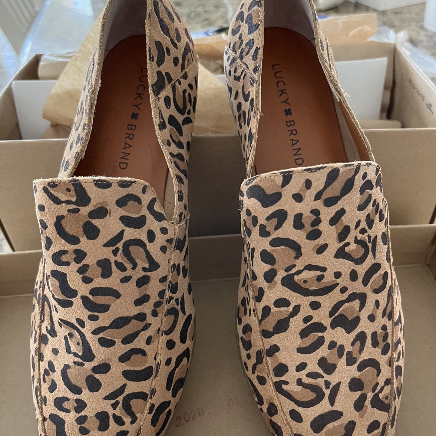 Lucky brand Leopard Loafers Size 8M for Sale in Montclair, CA - OfferUp