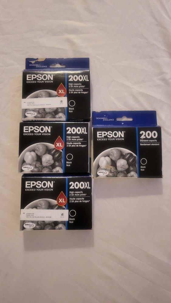 Bundle Epson 200XL and 200 Black